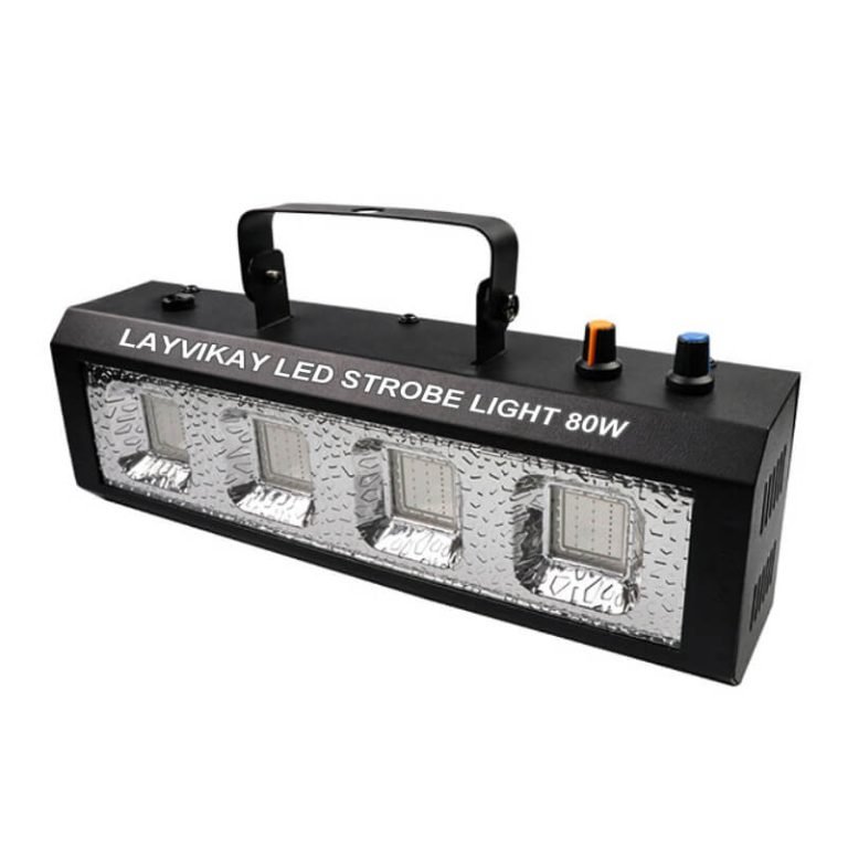 party strobe light RGB color 80 watt