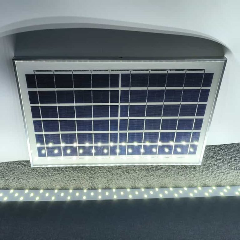 Can You Charge A Solar Panel With An Led Light